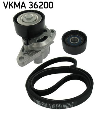 Поликлиновой ременный комплект VKMA 36200