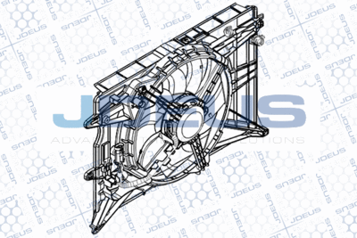 JDEUS EV8D4040 Вентилятор системы охлаждения двигателя  для FIAT 500X (Фиат 500x)