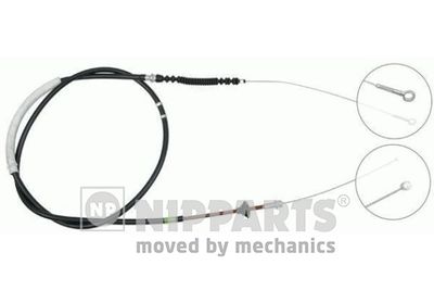 NIPPARTS J13041 Трос ручного тормоза для TOYOTA HILUX IV Пикап (_N5_, _N6_) 2.4 D 4WD (LN65)