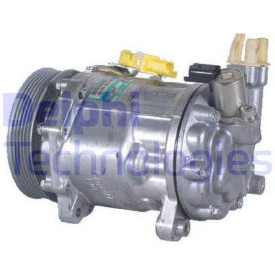Компрессор, кондиционер DELPHI TSP0155490 для CITROËN C6