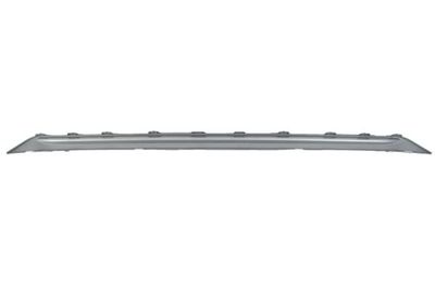 Bumperbekleding Achter (plastic, zilver) past: PEUGEOT RIFTER 09.18-10.23