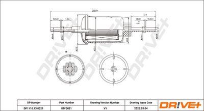 FILTRU COMBUSTIBIL DR!VE+ DP1110130021 7