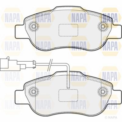 Brake Pad Set NAPA PBP7707