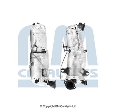 Filtr sadzy / filtr cząstek stałych, układ wydechowy BM CATALYSTS 50542572