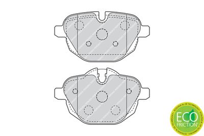 SET PLACUTE FRANA FRANA DISC FERODO FDB4376 1