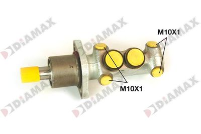 Главный тормозной цилиндр DIAMAX N04559 для PEUGEOT 306
