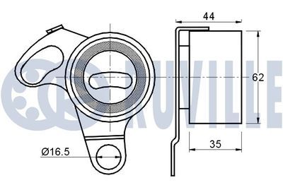 ROLA INTINZATOR CUREA DISTRIBUTIE RUVILLE 540320 1