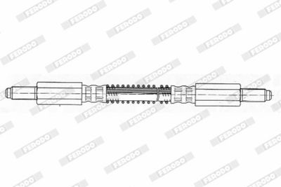 BREMSSCHLAUCH FERODO FHY2382 1