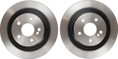 Brake disc Achter Links/Rechts past: MERCEDES C (C204), C T-MODEL (S204), C (W204), E (A207), E (C207) 1.6-3.0 01.07-