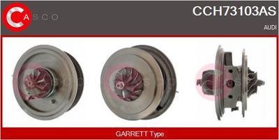 Skupina trupu, turbodmychadlo CASCO CCH73103AS