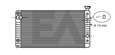 EACLIMA 31R14002 Крышка радиатора  для CHEVROLET S10 (Шевроле С10)