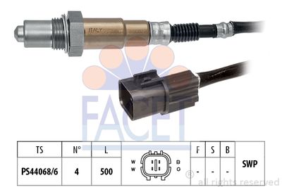 Лямбда-зонд FACET 10.8073 для CHEVROLET SPARK