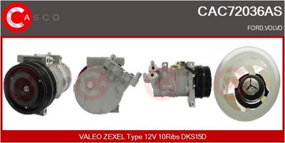 COMPRESOR CLIMATIZARE CASCO CAC72036AS