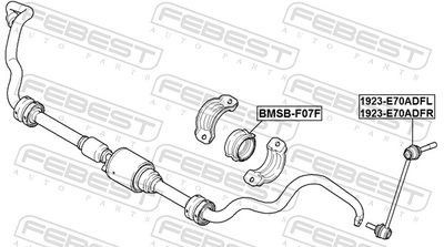 Link/Coupling Rod, stabiliser bar 1923-E70ADFL