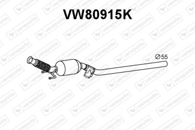 Катализатор VENEPORTE VW80915K для VW TIGUAN