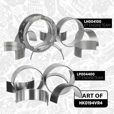 Komplet za popravak, koljenasto vratilo ET ENGINETEAM boxET – service kit HK0194VR4