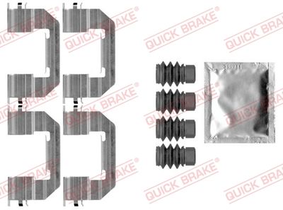 Комплектующие, колодки дискового тормоза KAWE 109-0011 для FIAT FULLBACK