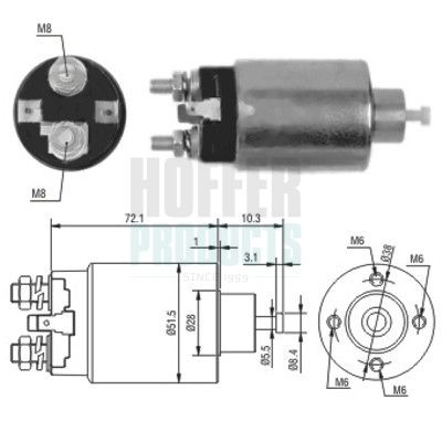SOLENOID ELECTROMOTOR