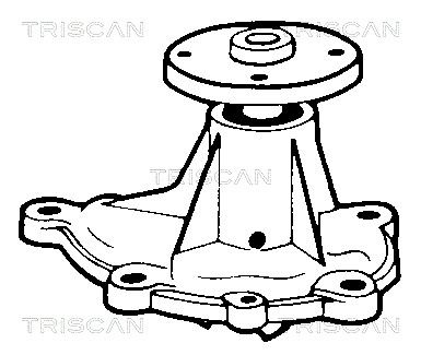 Водяной насос, охлаждение двигателя TRISCAN 8600 14235 для NISSAN DATSUN