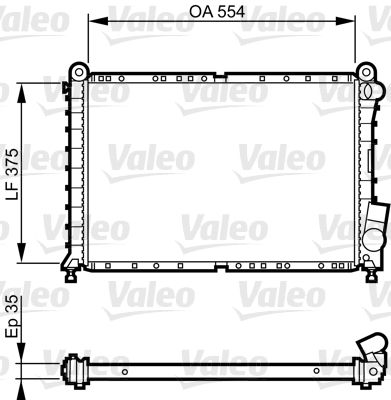 VALEO 731593 Крышка радиатора  для FIAT COUPE (Фиат Коупе)