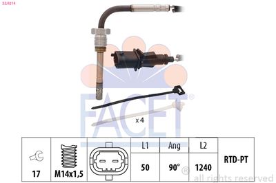 SENSOR ABGASTEMPERATUR