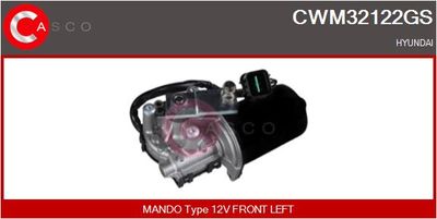 Двигатель стеклоочистителя CASCO CWM32122GS для HYUNDAI SONATA
