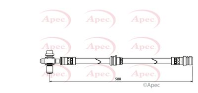 Brake Hose APEC HOS3895