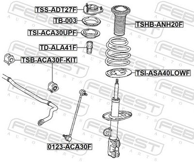 SAIBA ARC FEBEST TSIASA40LOWF 1