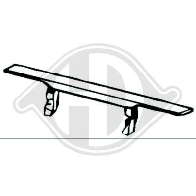 DIEDERICHS 5611001 Решетка радиатора  для MAZDA (Мазда)