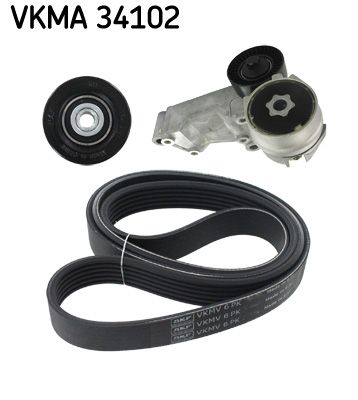 V-Ribbed Belt Set VKMA 34102