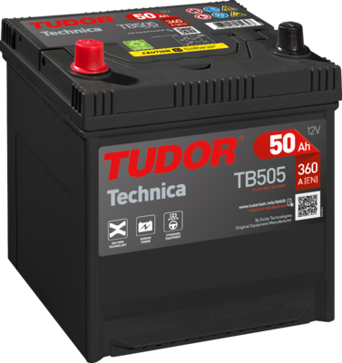 Стартерная аккумуляторная батарея TUDOR TB505 для TOYOTA PASEO
