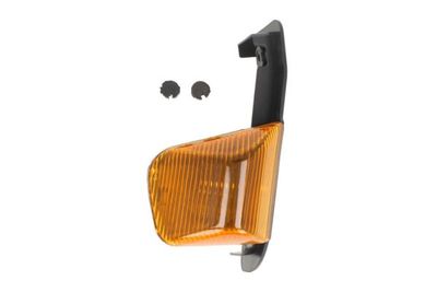 Controlelampje, zijkant Rechts (kleur van het glas: oranje)