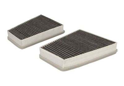 Cabinefilter 165x202x36, met actieve kool past: JOHN DEERE 110, 210, 310, 510, 600, 6010, 6010 SE, 6110, 6110 D, 6110 E, 6110 J, 6110 L, 6110 SE, 6210, 6210 L, 6210 R, 6210 SE, 6310, 6310 L