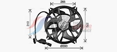 LüFTER MOTORKüHLUNG AVA Clever Choice CN7556 1