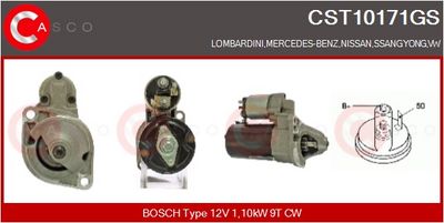 STARTER CASCO CST10171GS