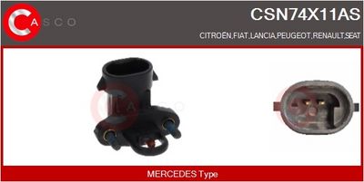 SENZOR TEMPERATURA EXTERIOARA CASCO CSN74X11AS