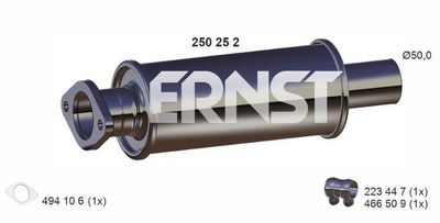 MITTELSCHALLDäMPFER