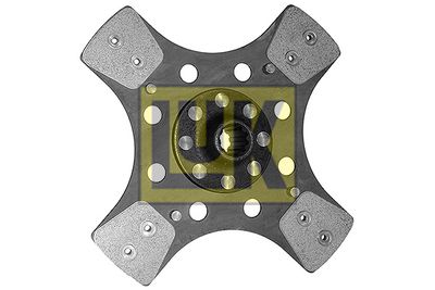 Koppelingsplaat/plaat keramiek (280mm aantal peddels: 4)