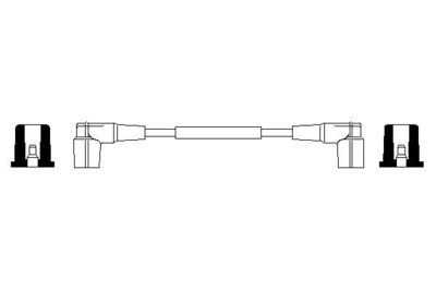 Провод зажигания BOSCH 0 356 904 076 для ALFA ROMEO GTV