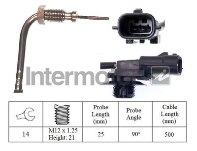 czujnik, temperatura spalin INTERMOTOR 27350