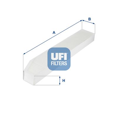 UFI 53.257.00 Фильтр салона  для JEEP COMMANDER (Джип Коммандер)