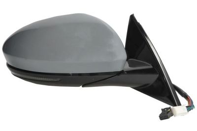 Zijspiegel Rechts (elektrisch, in reliëf, met verwarming, assistent rijstrookverandering, under-coated, elektrisch opklapbaar, met indicator, met temperatuursensor) past: RENAULT TALISMAN 06.15-03.22