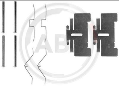 Zestaw akcesoriów, klocki hamulcowe A.B.S. 0974Q
