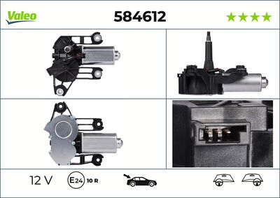двигател на чистачките VALEO 584612
