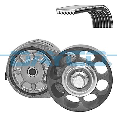 SET CUREA TRANSMISIE CU CANELURI DAYCO KPV565
