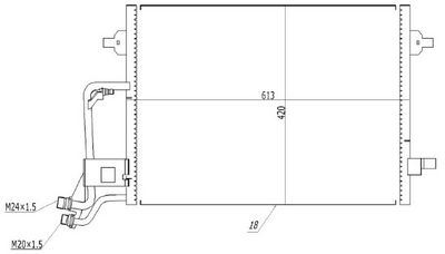 CONDENSATOR CLIMATIZARE
