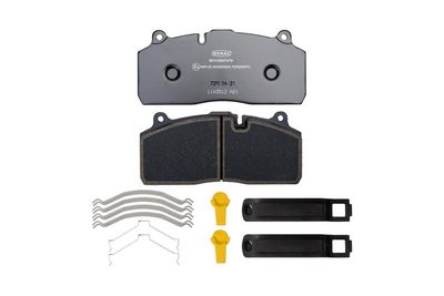 Remblokken set Achter/Voor Haldex DBT22LT