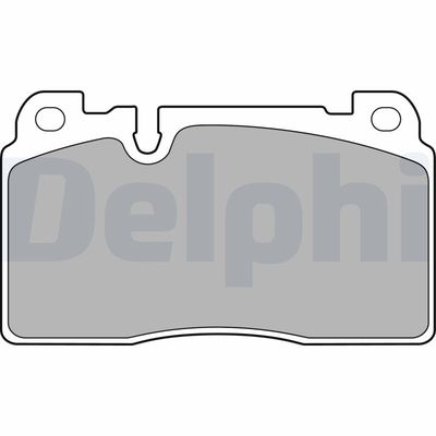 Brake Pad Set, disc brake LP2491