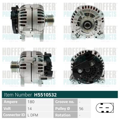 generátor HOFFER H5510532