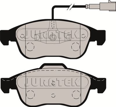 Brake Pad Set JURATEK JCP097